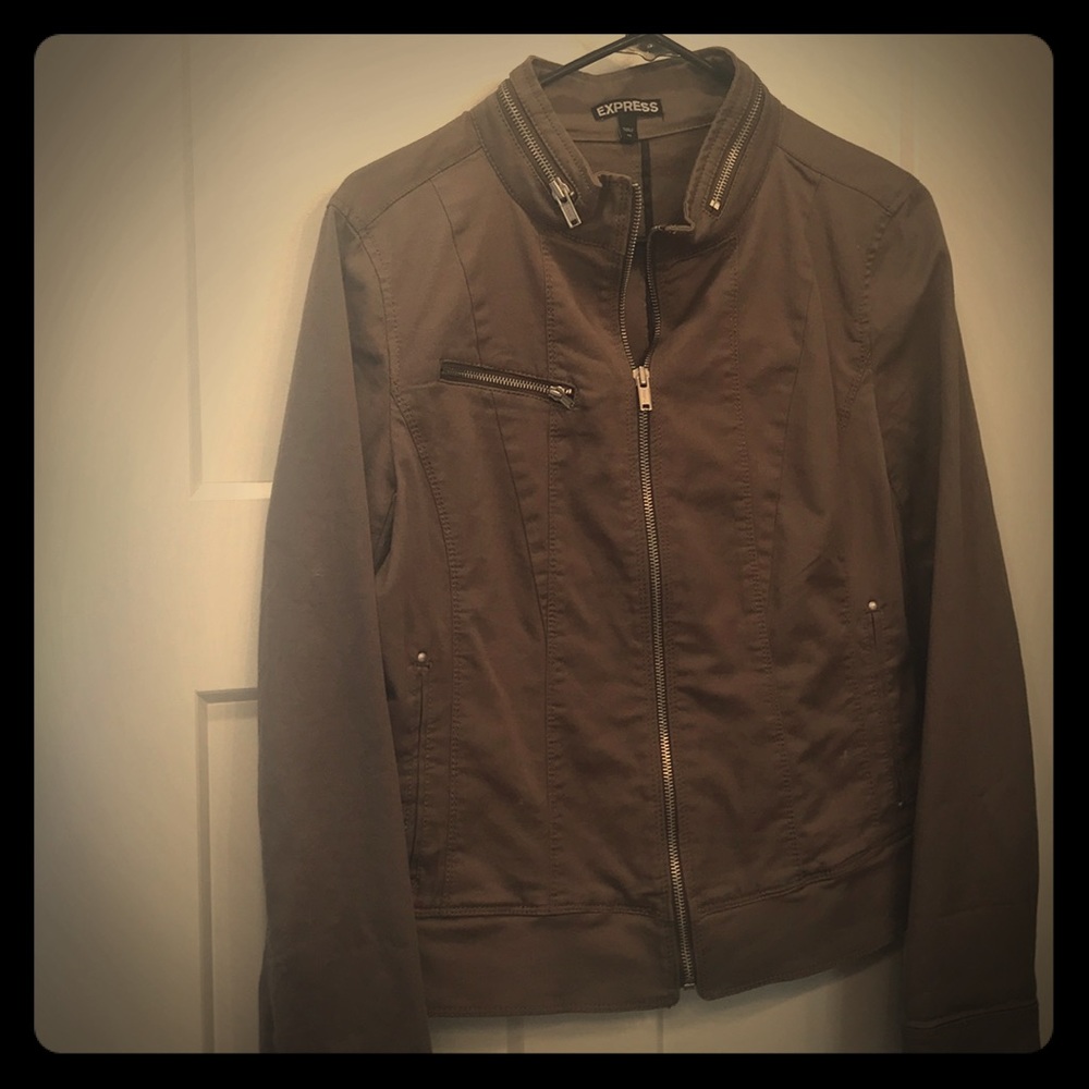 Express jacket bomber brown GUC
